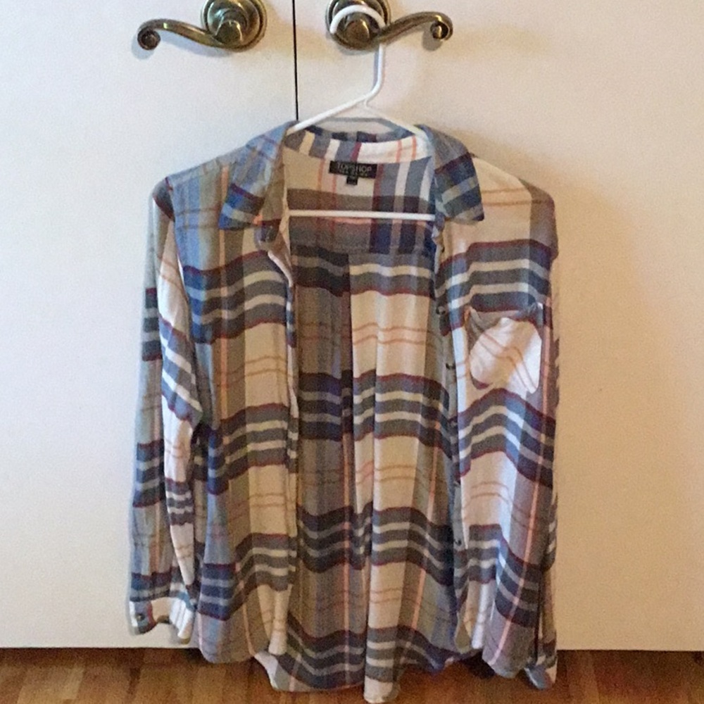 TOPSHOP flannel shirt